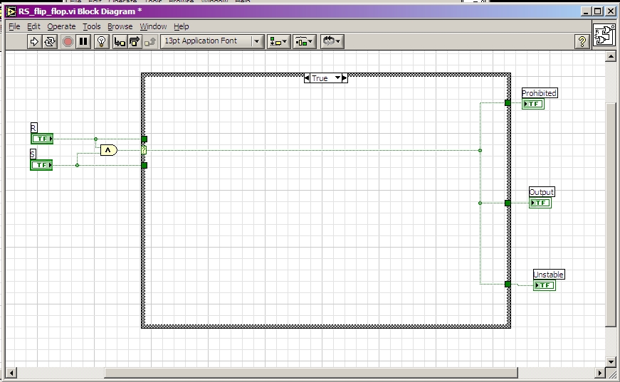 SR flip flops in labview?? - NI Community