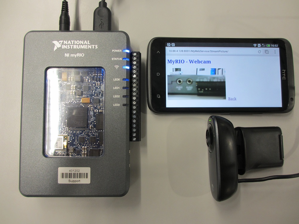 NI myRIO goes Smart Home – Webcam with Webservices - NI Community