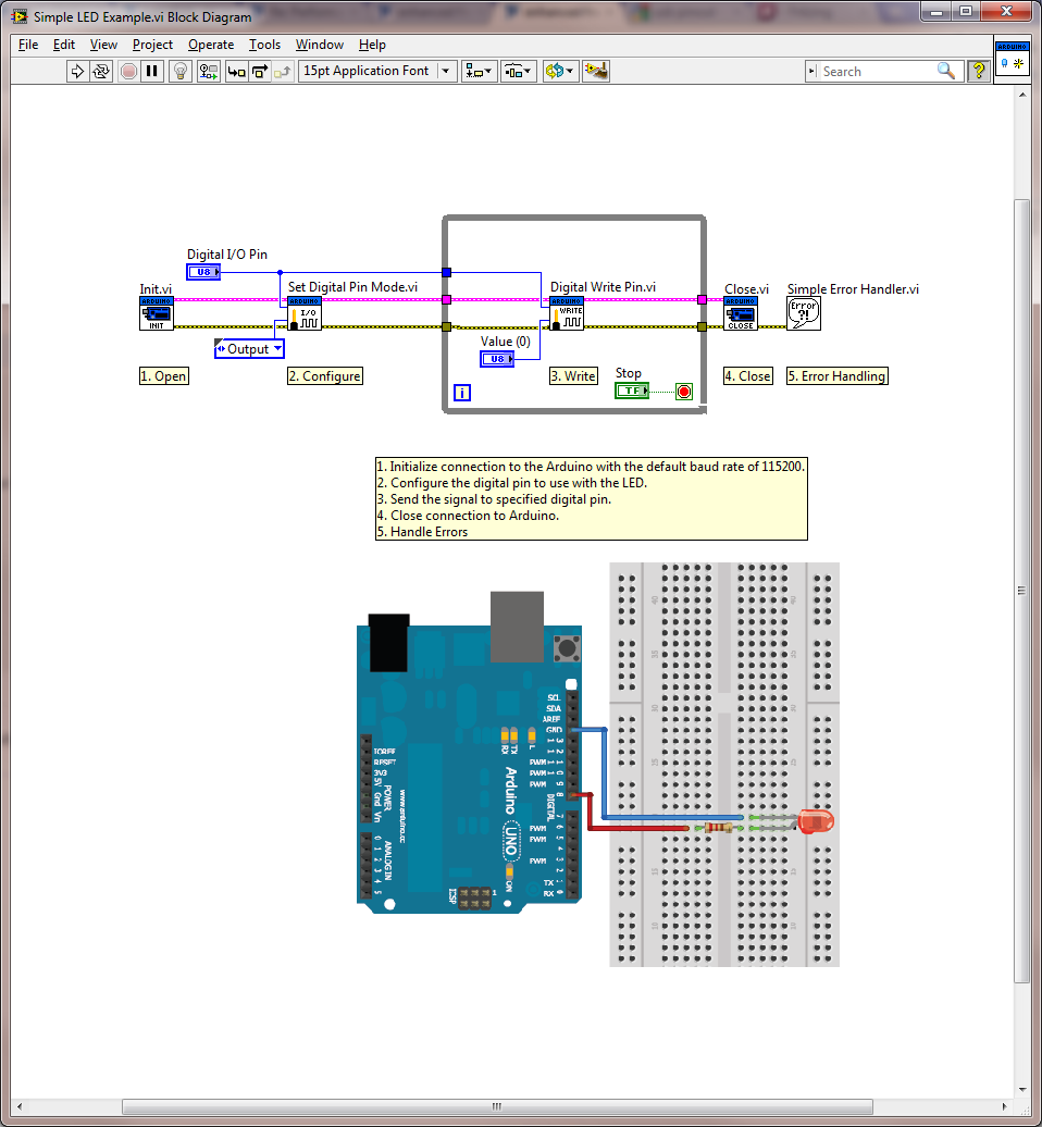 Arduino Example: Simple LED - NI Community