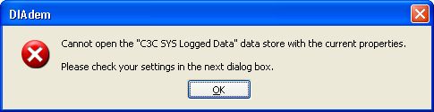 Error message