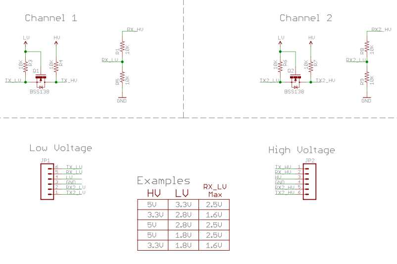 Logic Level Converter_Schematic