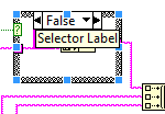 Selector Label
