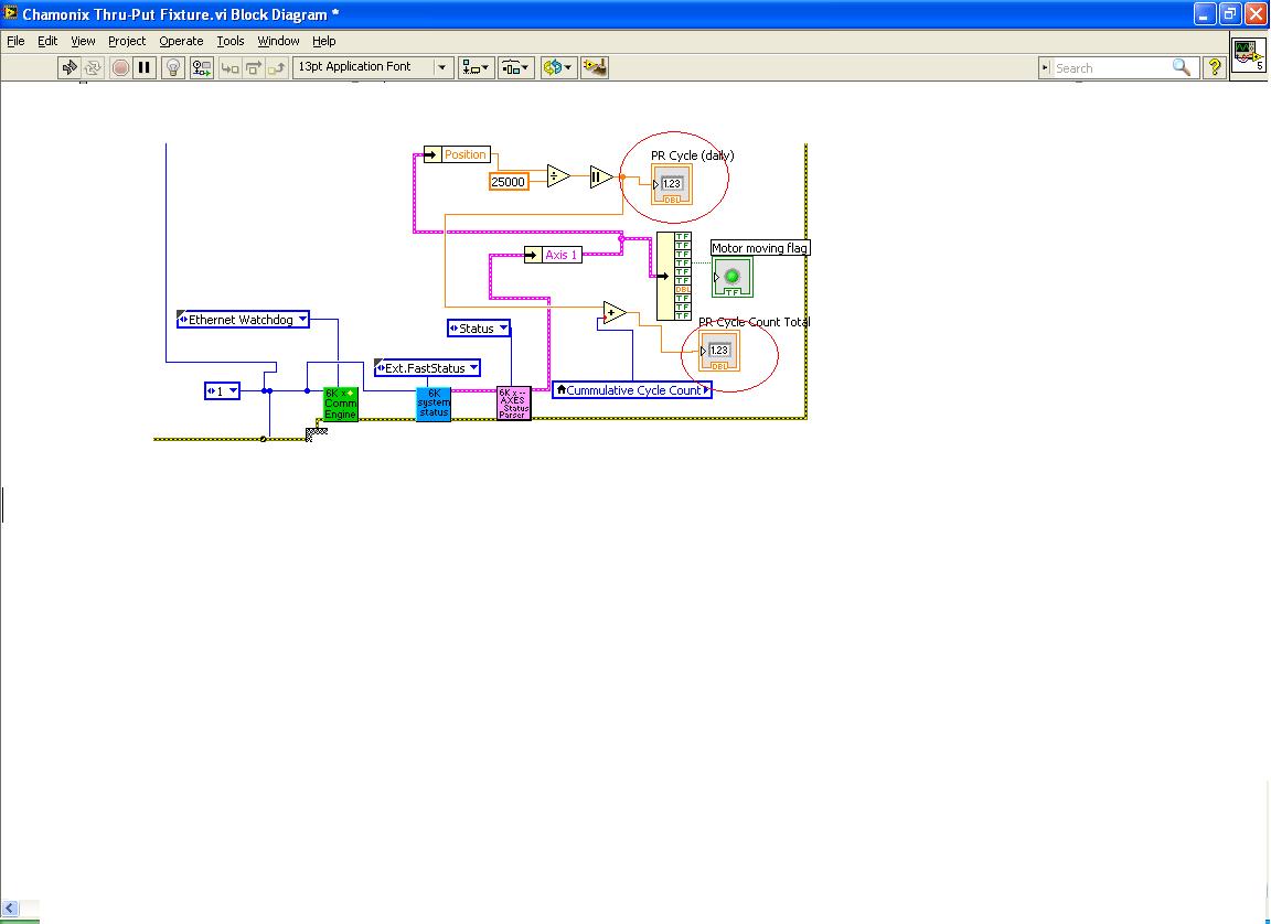 6K Motor Controller illustration - counter