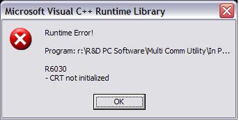 CRT Runtime error.JPG