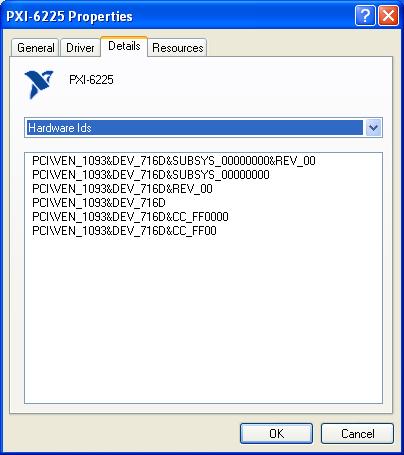 Identify PCI DAQ board - NI Community