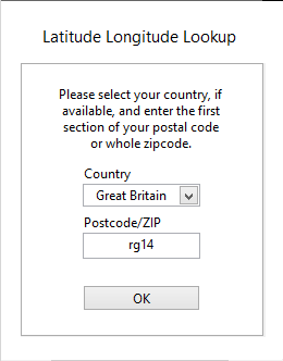 International Latitude Longitude Lookup by Postcode - NI Community