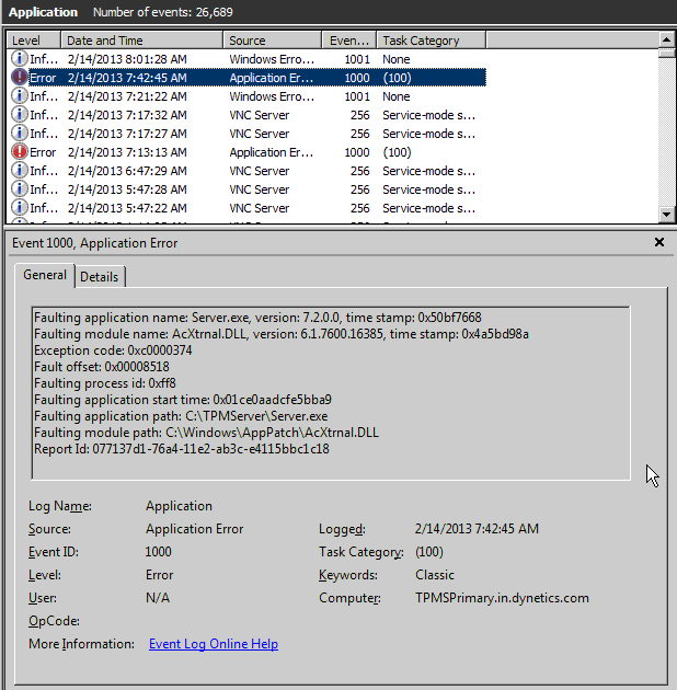 Compatibility Exception