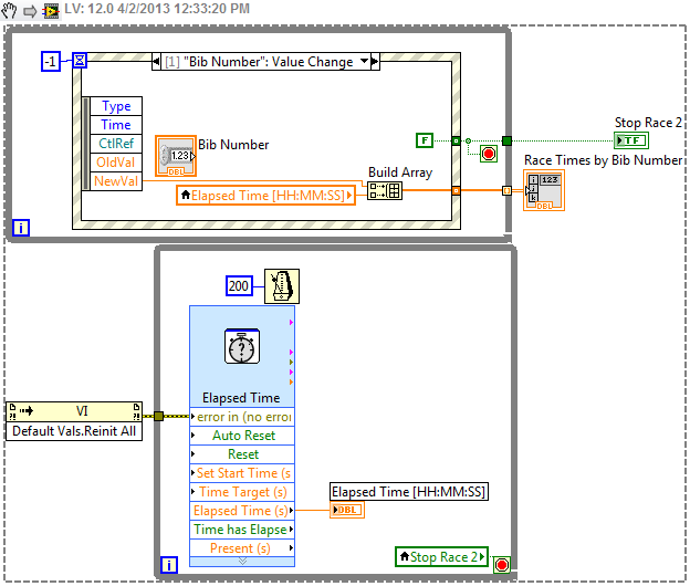 Solved Using an event handler with a elapsed timer to record data upon