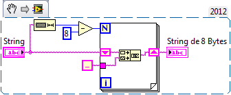 Crear cadena de 8 bytes