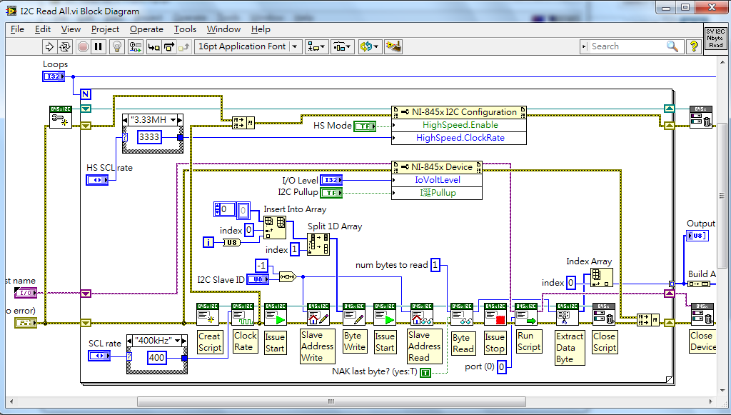 Cannot program USB-8452 into I2C High Speed Mode 3.33MHz - NI Community