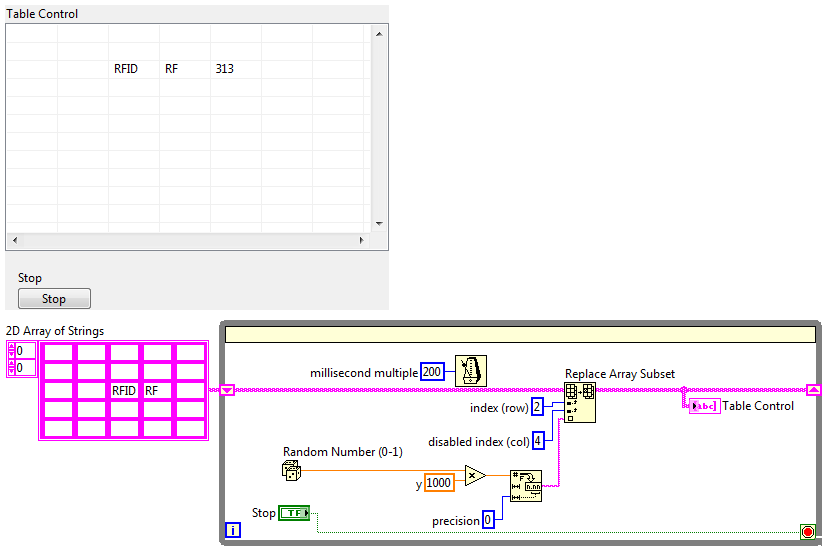 Solved: Putting string value into a table - NI Community