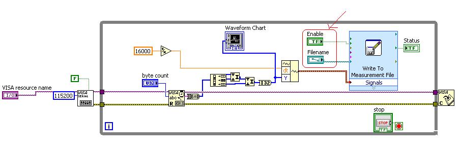 Write measurement file.bmp