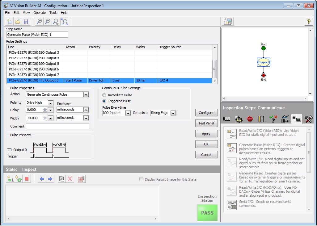 UI Pulse generation