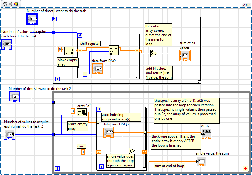 Solved: Add to new values to an existing 1D array in a while loop - NI ...