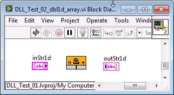 Solved: LabVIEW call function library 1D array of string - NI Community
