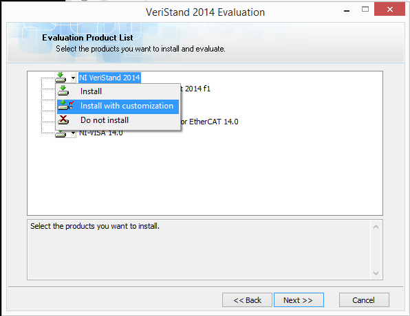 VeriStand Eval 2014 Install With Customization.png