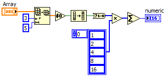 Solved: Boolean Array to Number Block TroubleShooting - NI Community