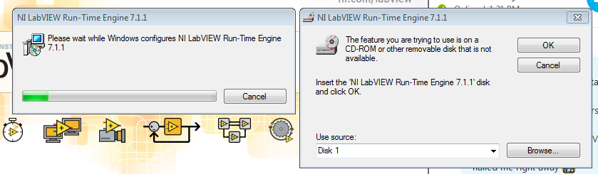 Solved: ??? Insert the "NI LabVIEW Run-Time Engine 7.1.1" - NI Community