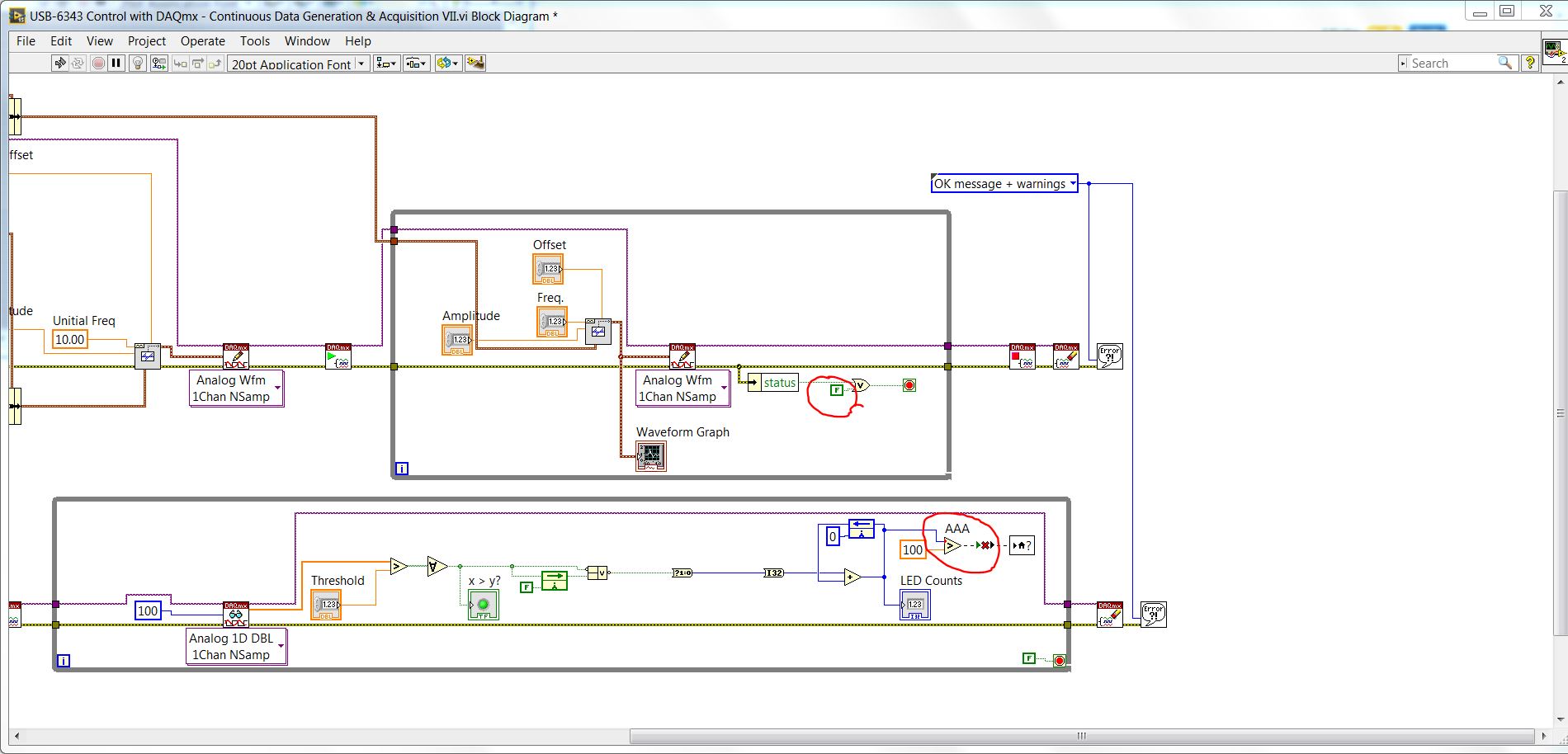 Event in 1st "While Loop" must stop 2nd "While Loop" - NI Community