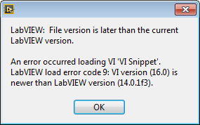 2016-11-01 LabVIEW snippet wrong version.png