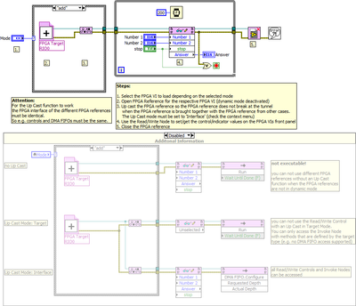 Select FPGA VI dynamically with the Up Cast function - Block Diagram.png