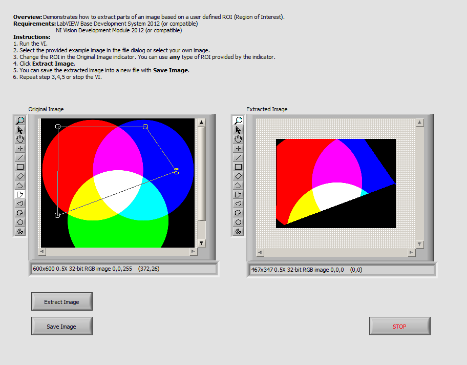 Extract Image Parts Based On ROI - Front Panel.png