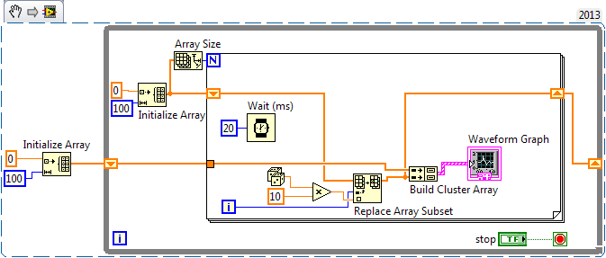 Retain Waveform Data on Waveform Graph Using LabVIEW - NI Community
