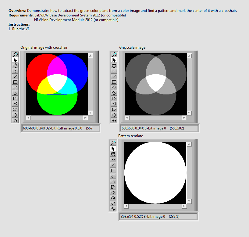 Extract Color Planes and Show Pattern Matches LV2012 NIVerified.vi - Front Panel.png