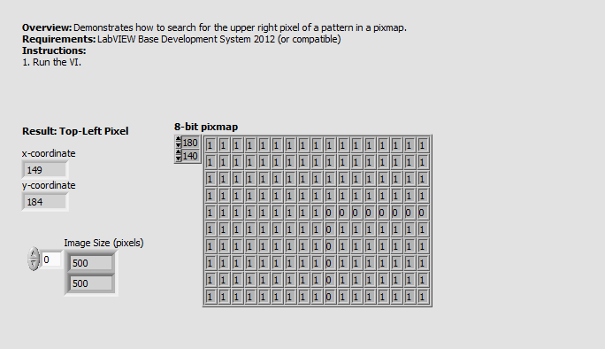 Locate Rectangle LV2012 NIVerified.vi - Front Panel.png