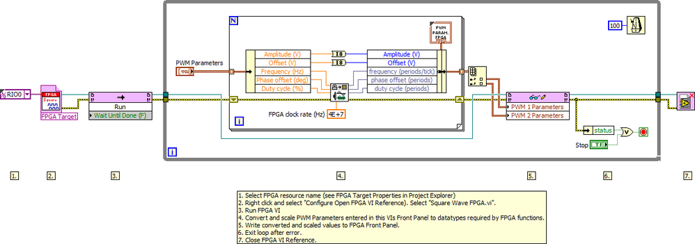 FPGA PWM Generator RT Host LV2012 NIVerified.vi - Block Diagram.png