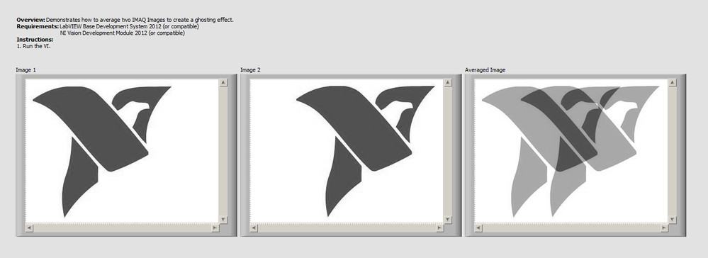 IMAQ Create Ghosting Effect by Averaging LV2012 NIVerified.vi - Front Panel.png
