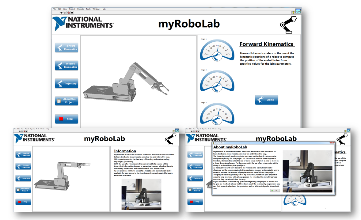 myRoboLab: Custom design Robotic Arm - NI Community