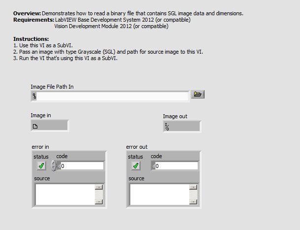 Read Grayscale SGL File LV2012 NIVerified.vi - Front Panel.png