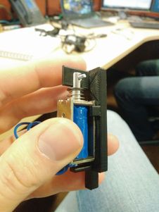 3D printed solenoid finger