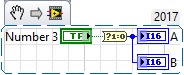 Local variable with Flat structure LabVIEW.png