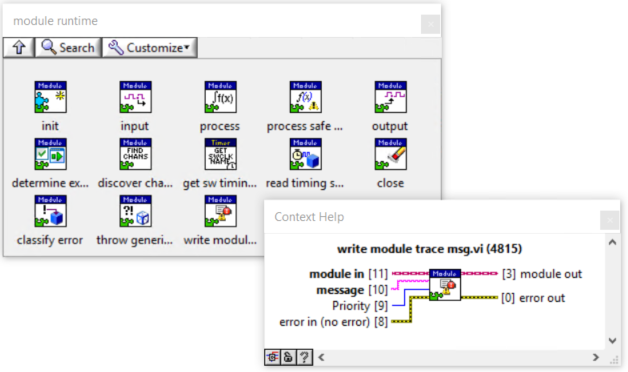 DCAF Trace Messages