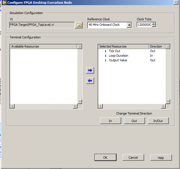 Execution Node Configuration