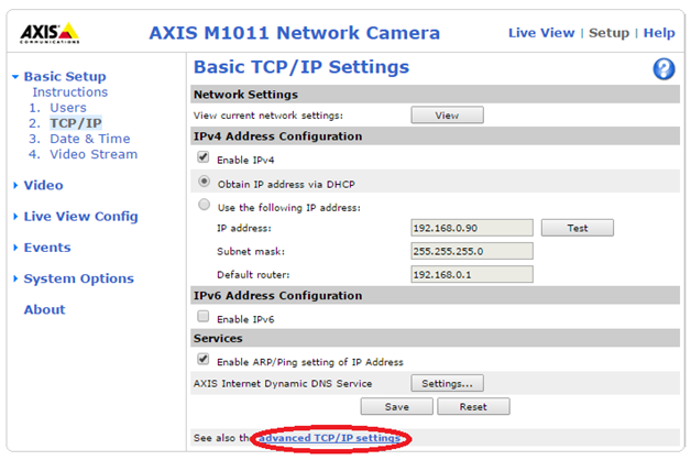 Using the Machine Name of an Axis IP Camera - NI Community