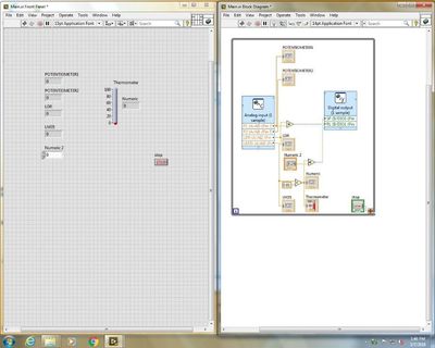 Figure 6. MyRIO Home Automation Sensor Code