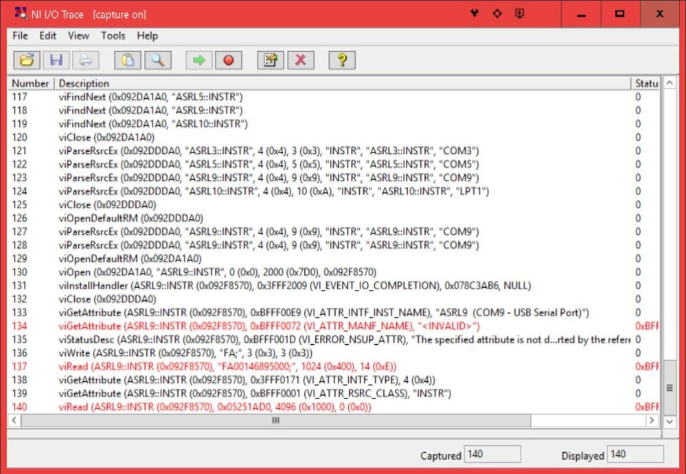 Application trace (see line 136&137)