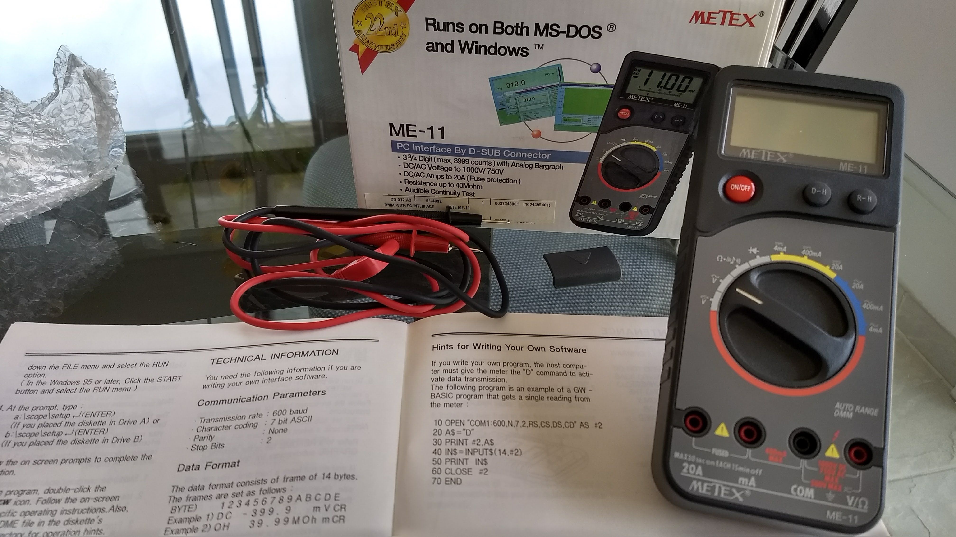 Budget but good quality multimeters with RS232 option - NI Community