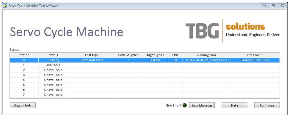 Figure 6 - Main UI