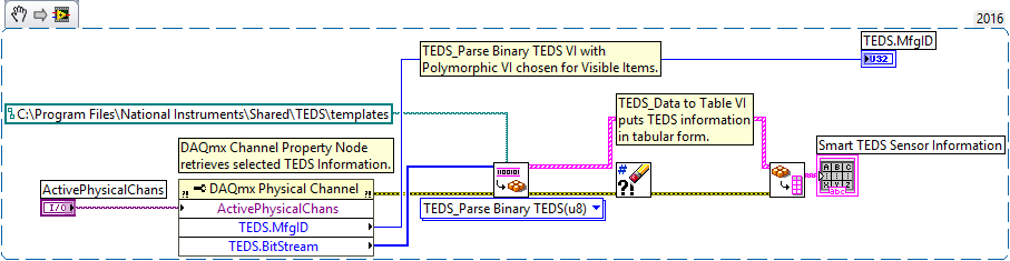 01 Host code running in windows to read TEDS data