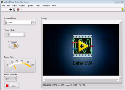 IMAQ NTSC image acquisition