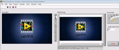 DirectShow HDMI image acquisition