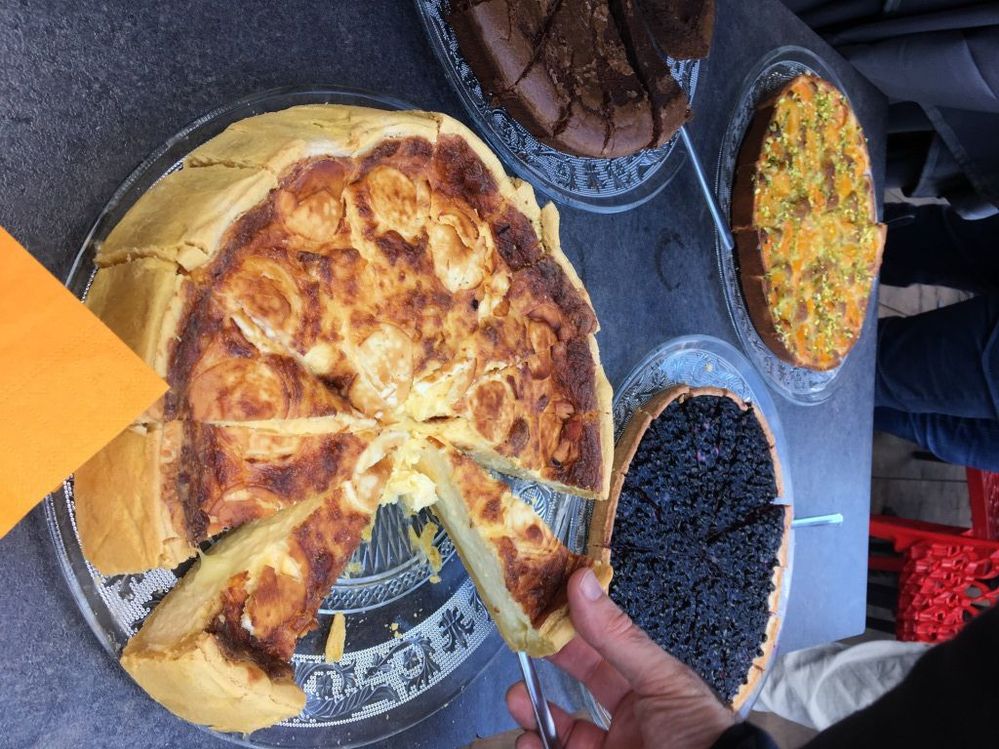 Le repas du soir offert par NI France