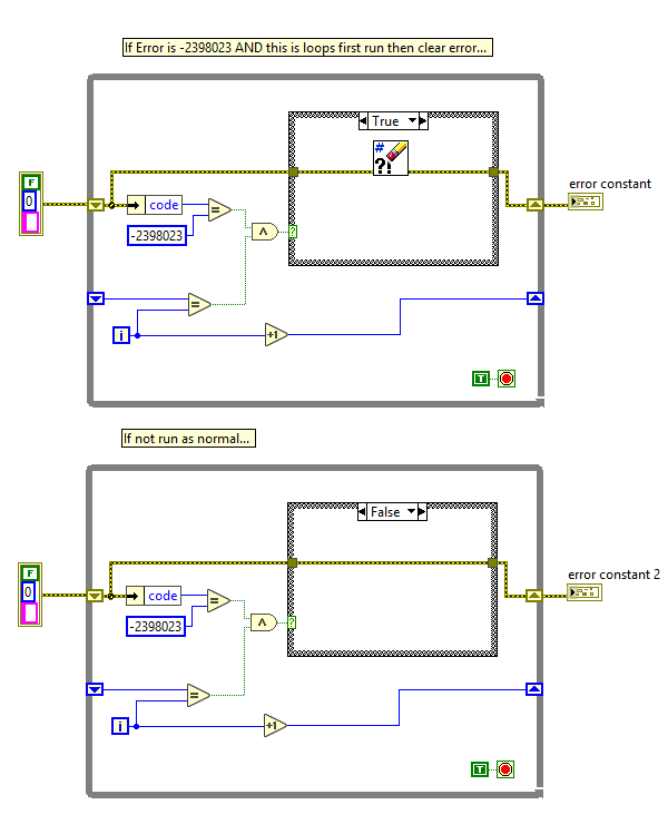 Solved: How to ignore VISA Read Error (VISA hex: 0XBFFF003E) Power  Amplifier Lucia 120/2 - NI Community