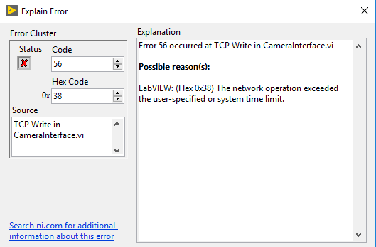 LabVIEW Error