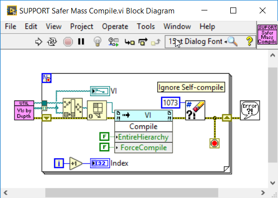 Safer Mass Compile