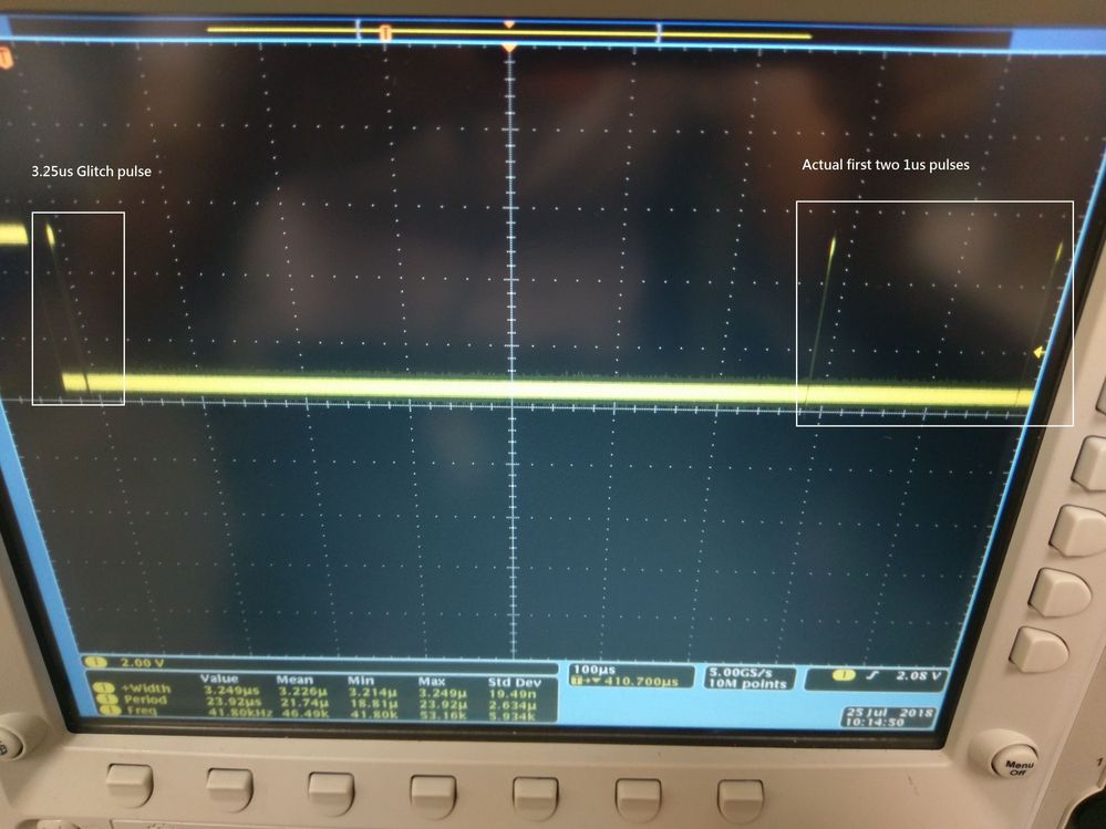 3.25us Glitch? right after SMB pulls low